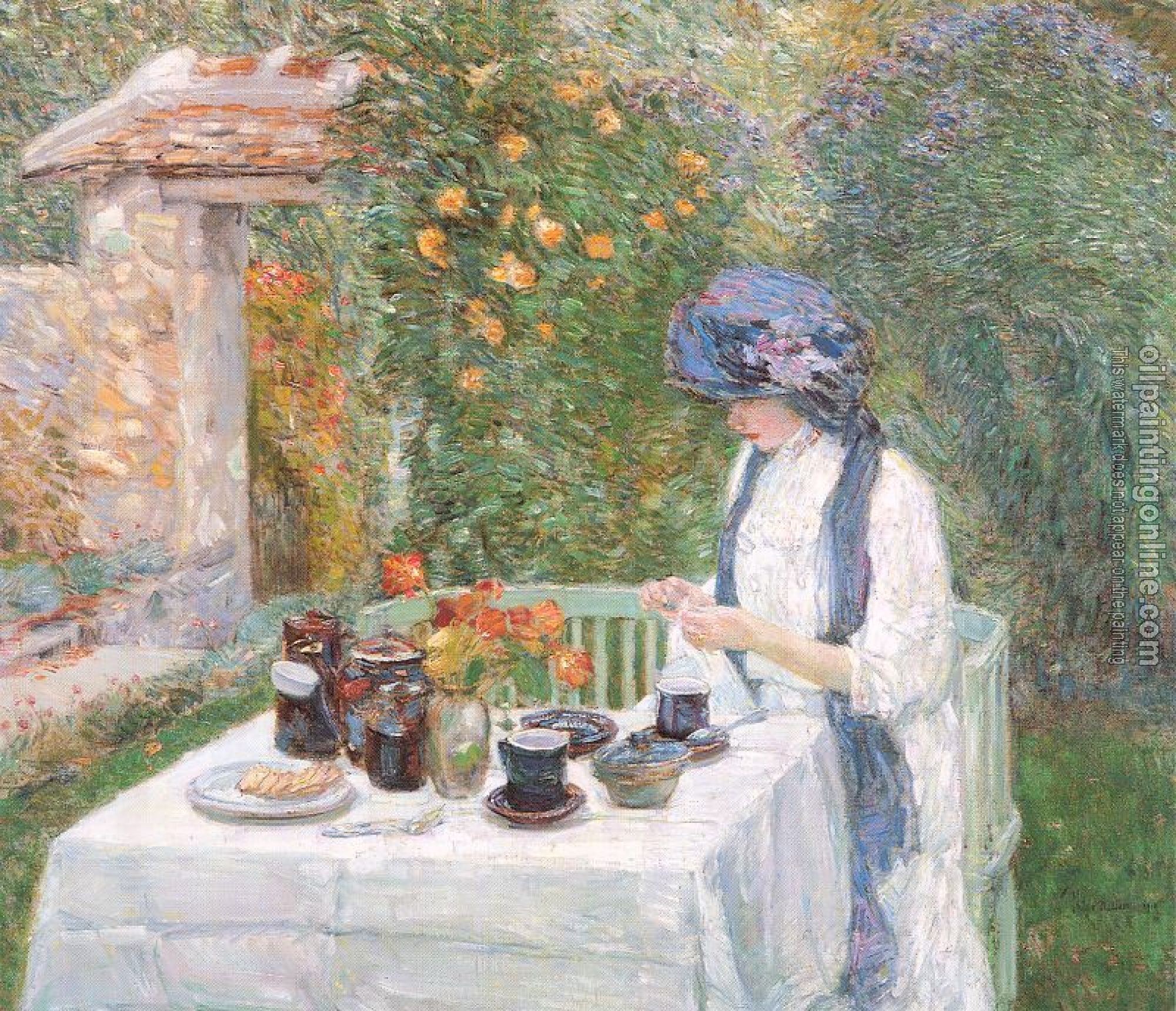 Hassam, Childe - Oil On Canvas